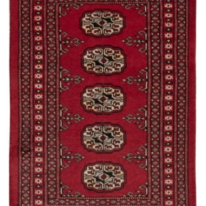 Pakistan teppe - 94 x 62 cm - rød