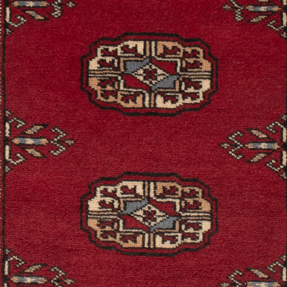 Pakistan teppe - 93 x 63 cm - rød