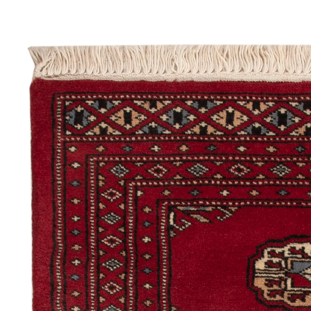 Pakistan teppe - 93 x 63 cm - rød