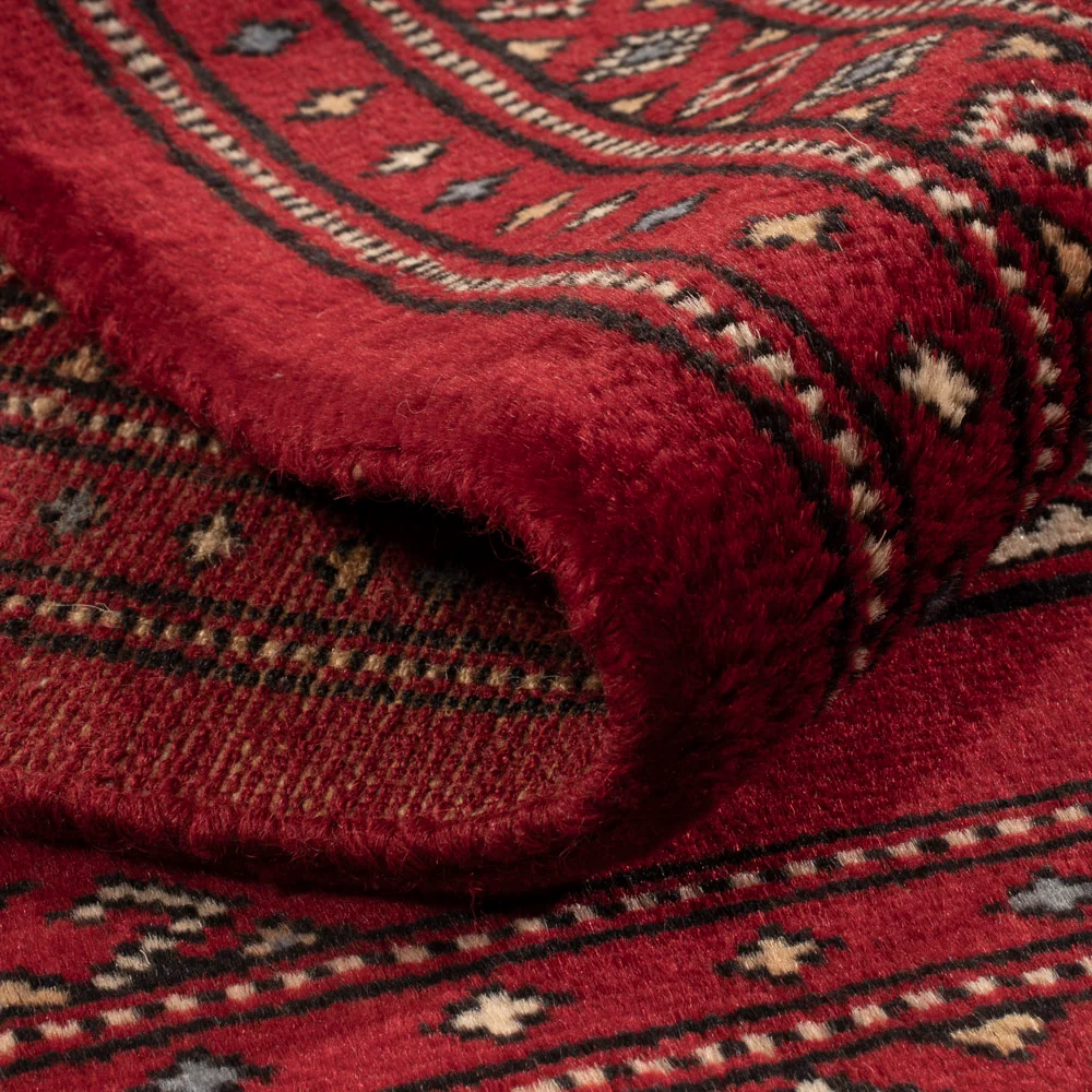 Pakistan teppe - 93 x 63 cm - rød
