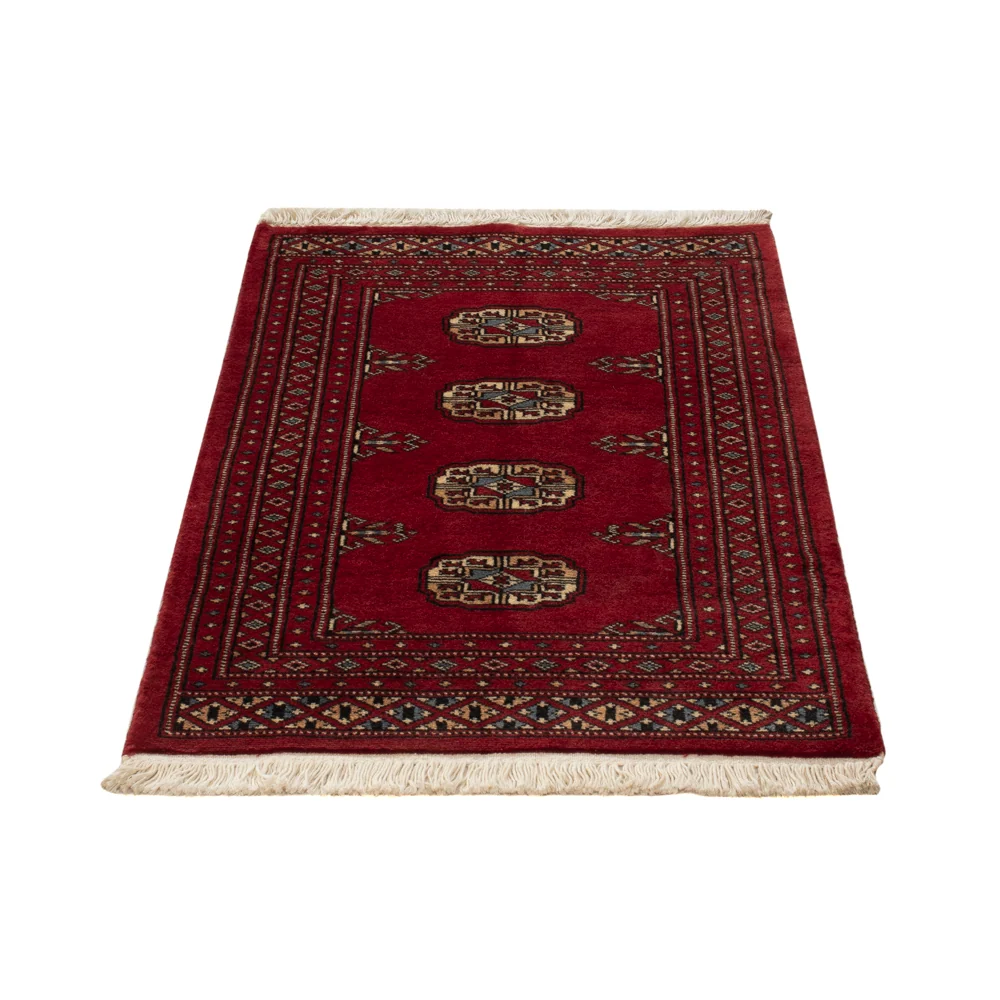 Pakistan teppe - 93 x 63 cm - rød