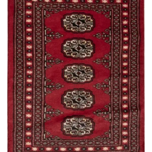 Pakistan teppe - 93 x 61 cm - rød