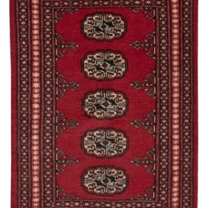 Pakistan teppe - 92 x 62 cm - rød