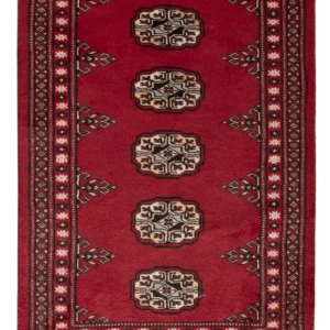 Pakistan teppe - 94 x 61 cm - rød