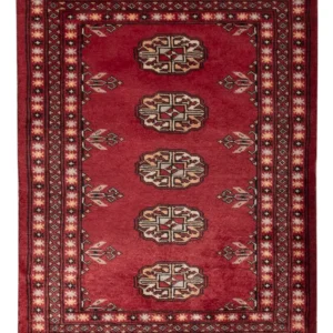 Pakistan teppe - 95 x 67 cm - rød