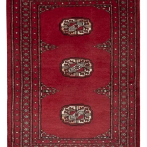 Pakistan teppe - 94 x 64 cm - rød
