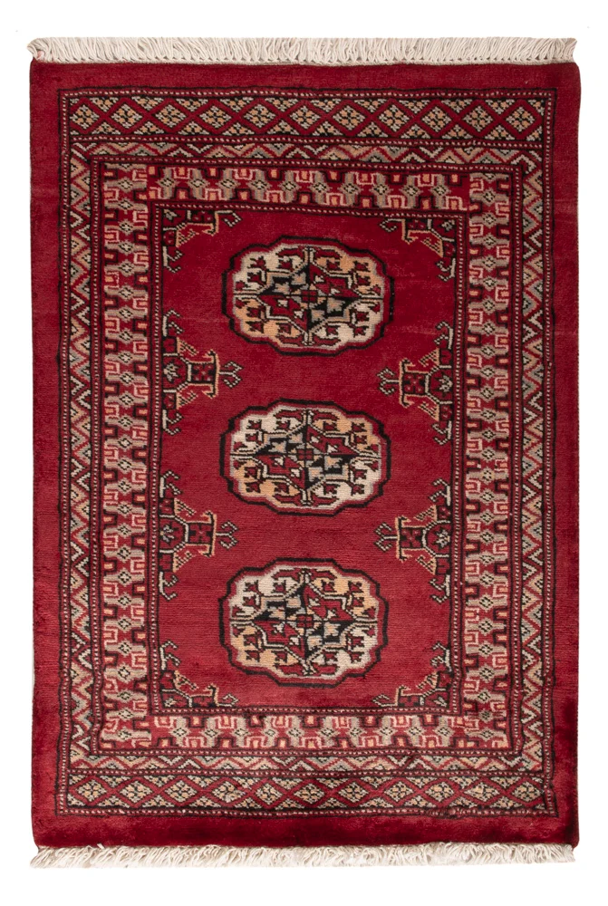 Pakistan teppe - 91 x 64 cm - rød