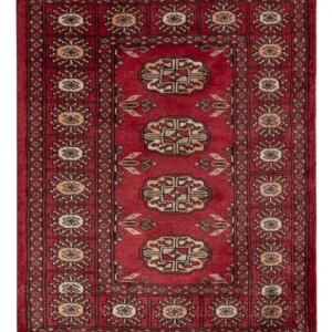 Pakistan teppe - 88 x 64 cm - rød