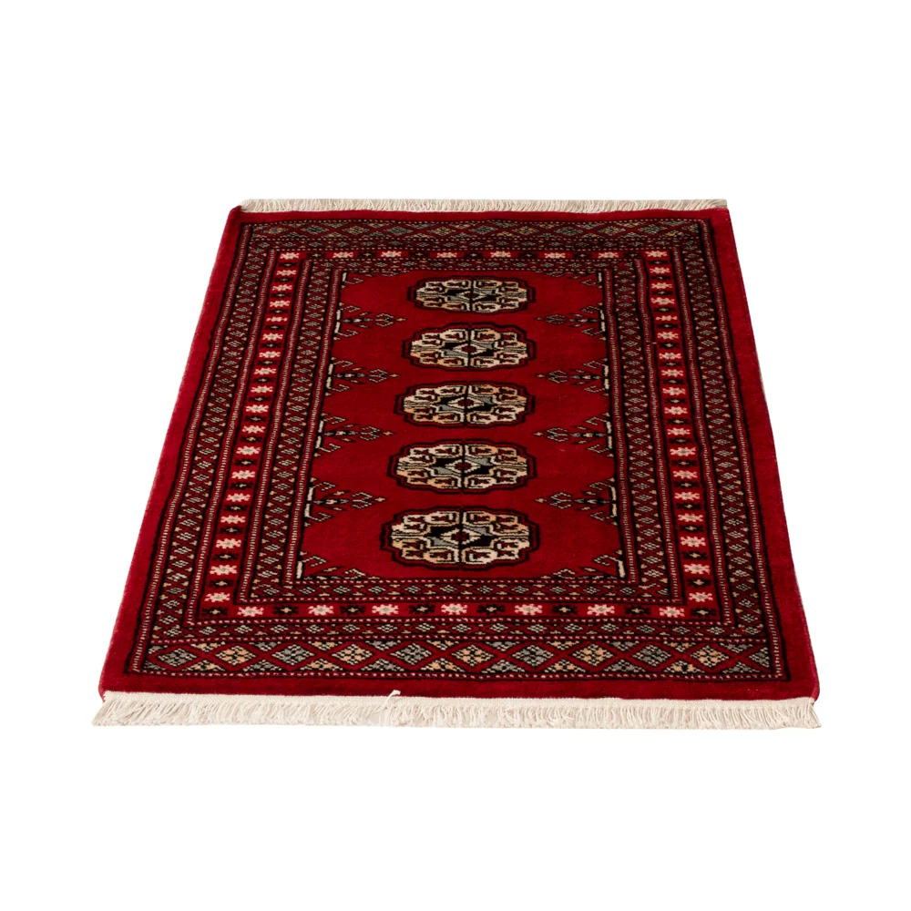 Pakistan teppe - 95 x 61 cm - rød