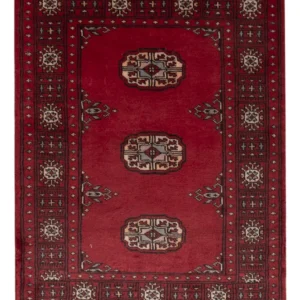 Pakistan teppe - 88 x 64 cm - rød