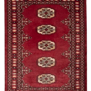 Pakistan teppe - 89 x 62 cm - rød