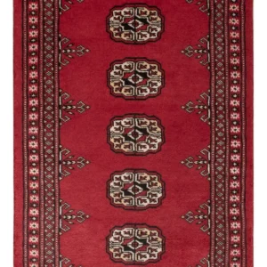 Pakistan teppe - 96 x 61 cm - rød
