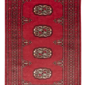 Pakistan teppe - 98 x 61 cm - rød