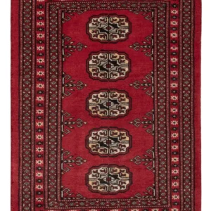 Pakistan teppe - 92 x 62 cm - rød