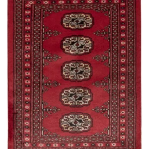 Pakistan teppe - 92 x 63 cm - rød