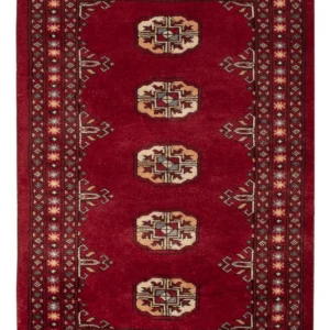 Pakistan teppe - 96 x 63 cm - rød