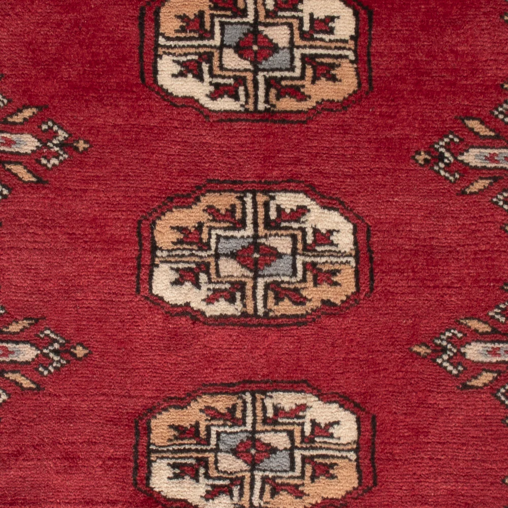 Pakistan teppe - 90 x 60 cm - rød