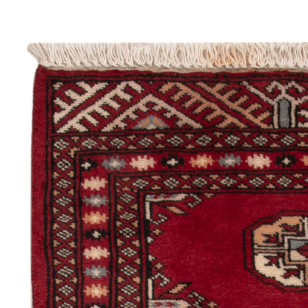 Pakistan teppe - 90 x 60 cm - rød