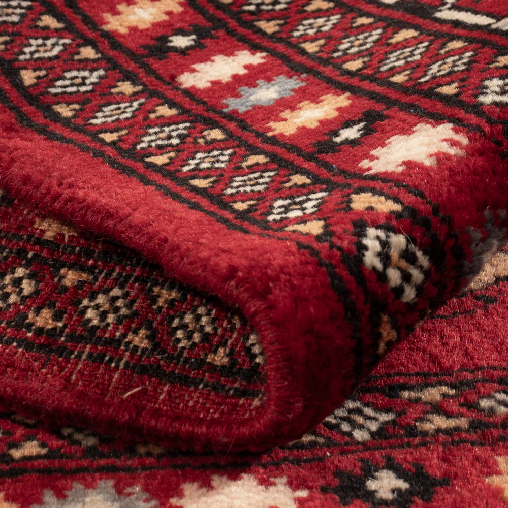 Pakistan teppe - 90 x 60 cm - rød