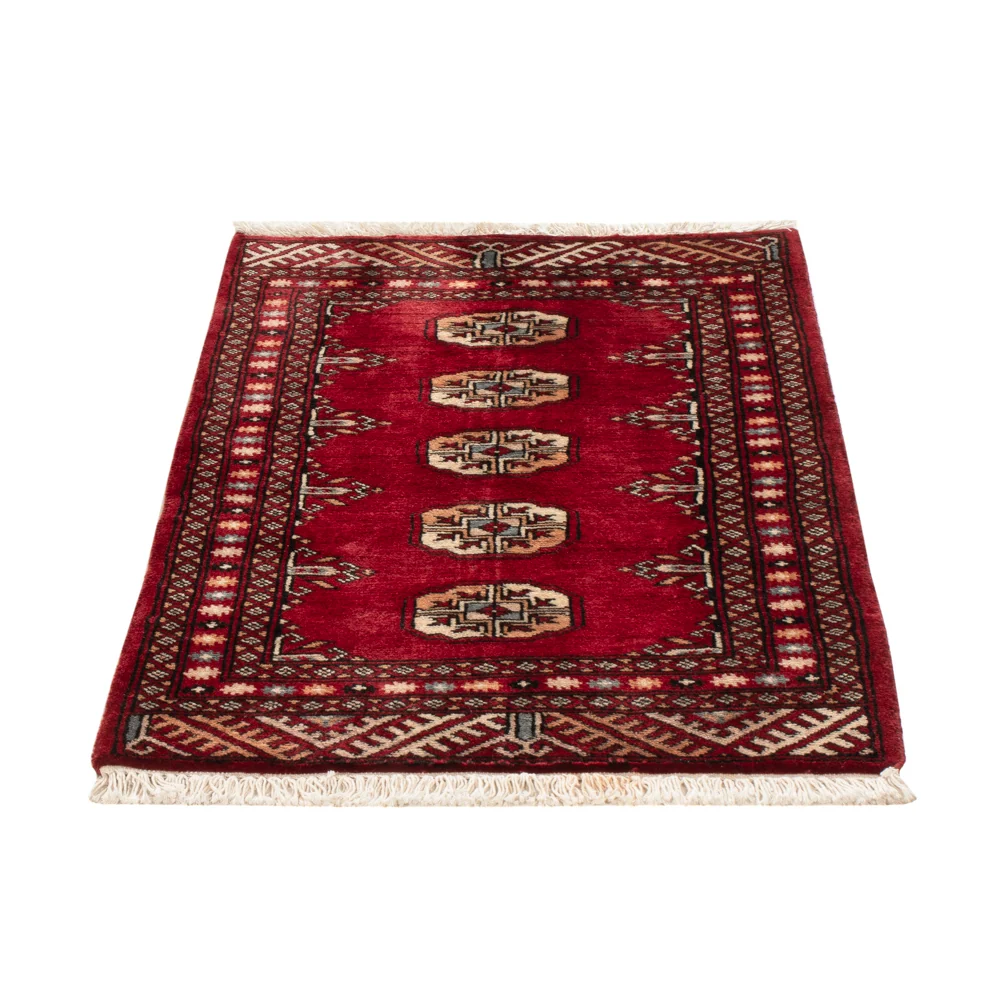 Pakistan teppe - 90 x 60 cm - rød