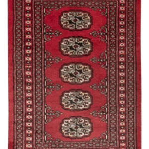 Pakistan teppe - 92 x 61 cm - rød