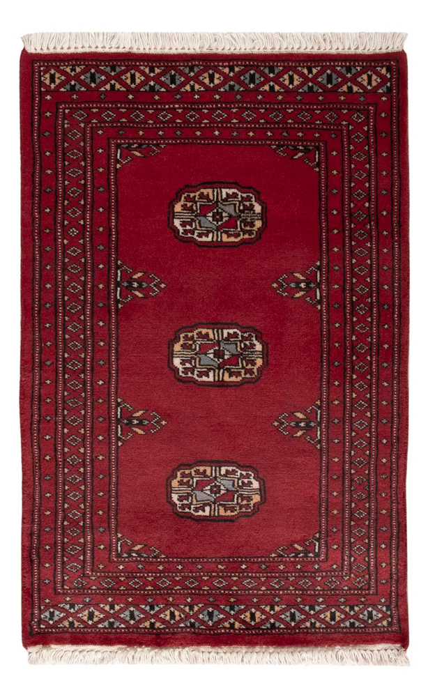 Pakistan teppe - 96 x 62 cm - rød