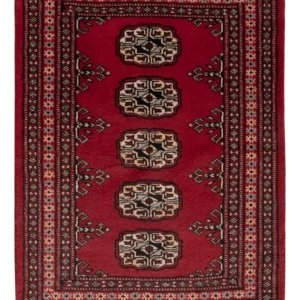 Pakistan teppe - 89 x 61 cm - rød