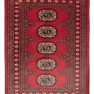Pakistan teppe - 92 x 64 cm - rød