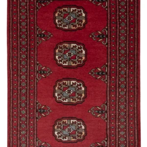 Pakistan teppe - 99 x 62 cm - rød