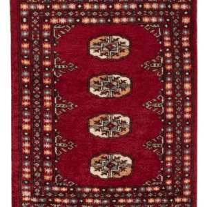 Pakistan teppe - 88 x 60 cm - rød
