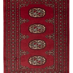 Pakistan teppe - 92 x 62 cm - rød