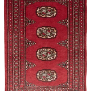 Pakistan teppe - 92 x 62 cm - rød