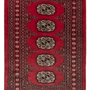 Pakistan teppe - 95 x 62 cm - rød