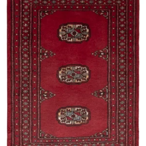Pakistan teppe - 91 x 62 cm - rød