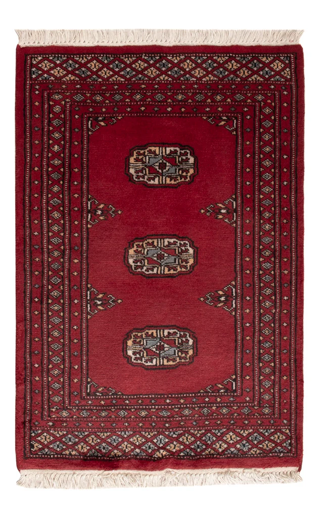 Pakistan teppe - 91 x 62 cm - rød