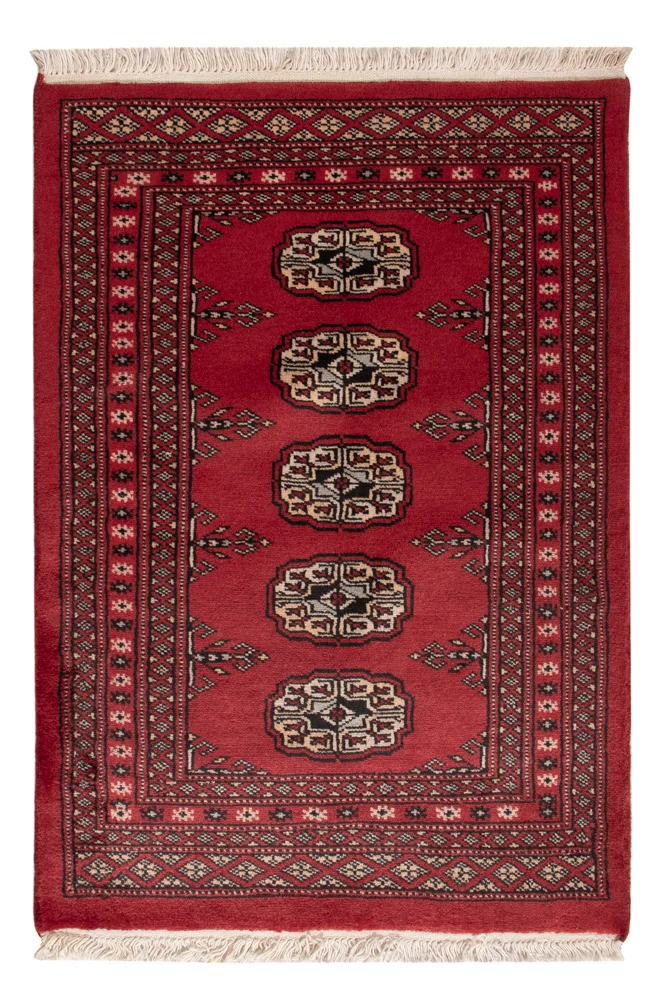 Pakistan teppe - 92 x 63 cm - rød