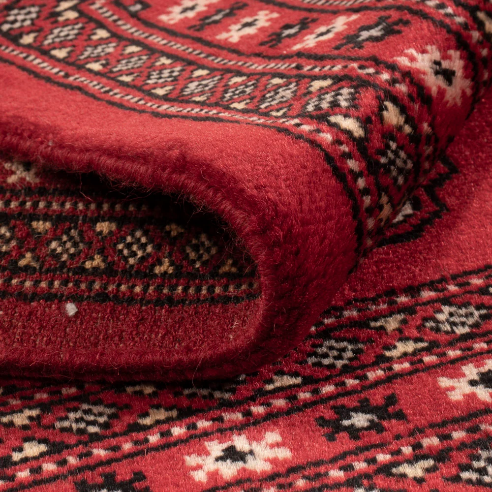 Pakistan teppe - 92 x 63 cm - rød