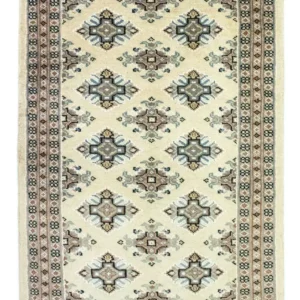 Pakistan teppe - 93 x 61 cm - beige