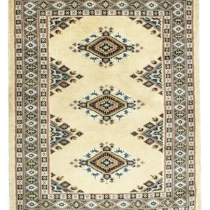 Pakistan teppe - 92 x 64 cm - beige