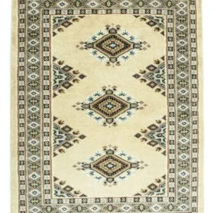 Pakistan teppe - 94 x 64 cm - beige