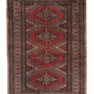Pakistan teppe - 92 x 60 cm - flerfarget