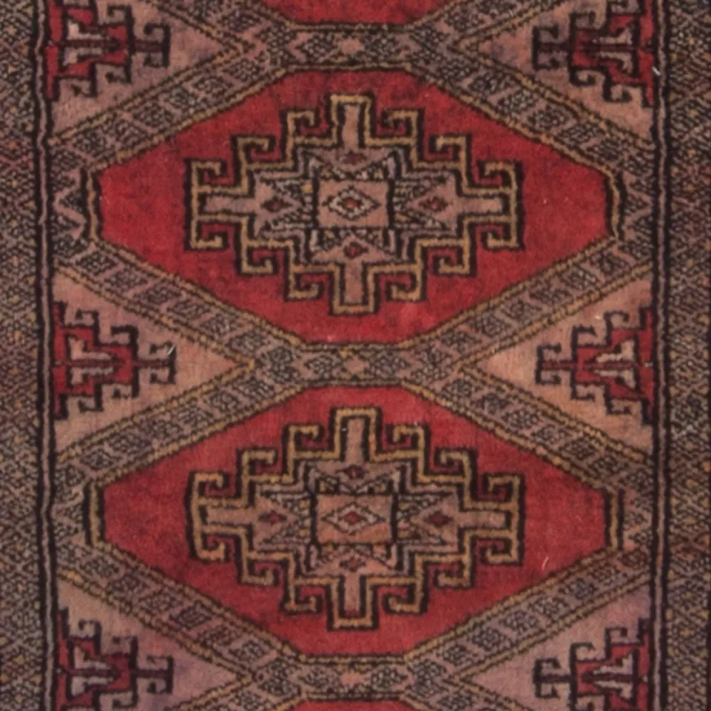 Pakistan teppe - 92 x 60 cm - flerfarget