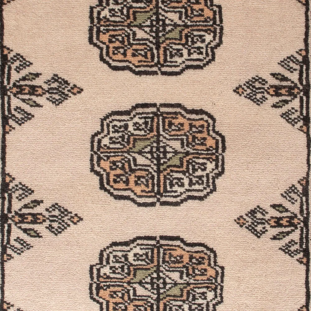 Pakistan teppe - 98 x 63 cm - krem