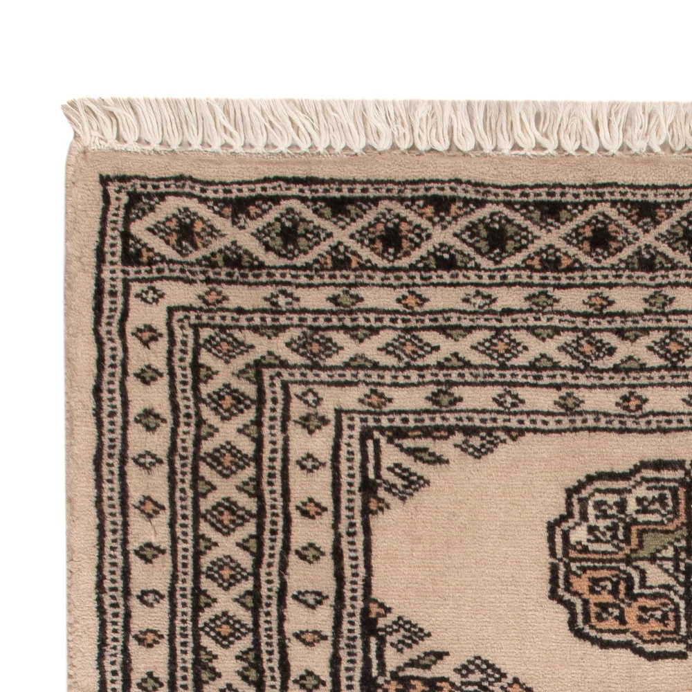 Pakistan teppe - 98 x 63 cm - krem