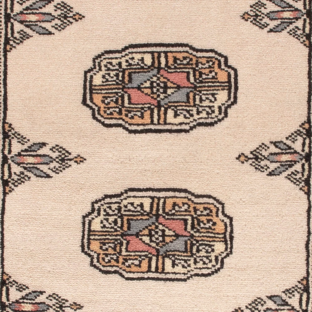 Pakistan teppe - 90 x 61 cm - krem