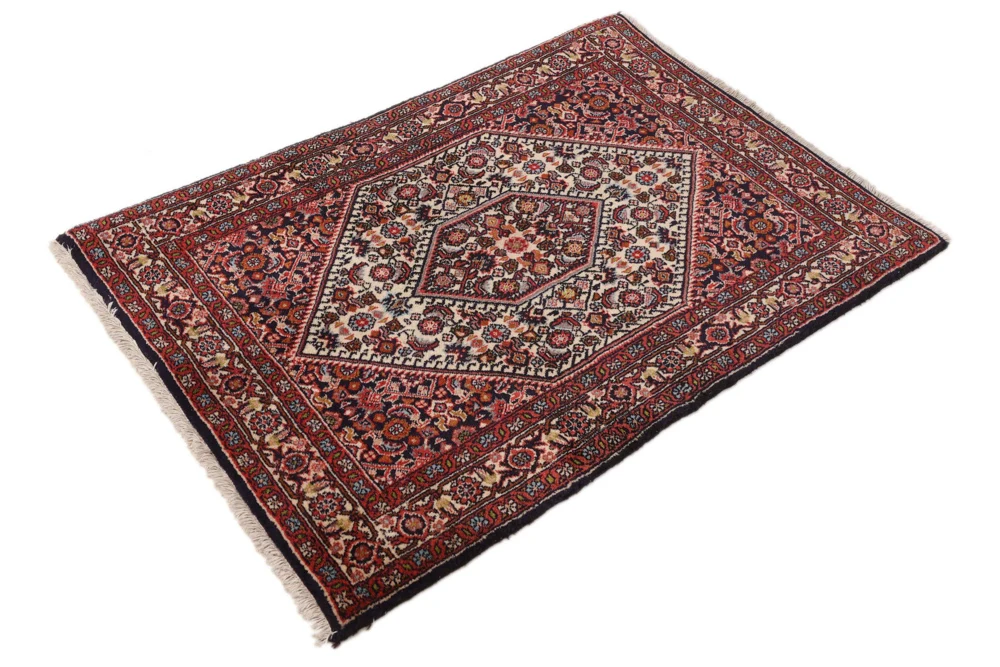 Persisk teppe - Bijar - 102 x 70 cm - rust
