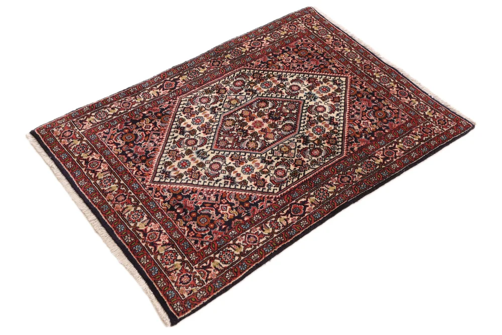 Persisk teppe - Bijar - 102 x 70 cm - rust