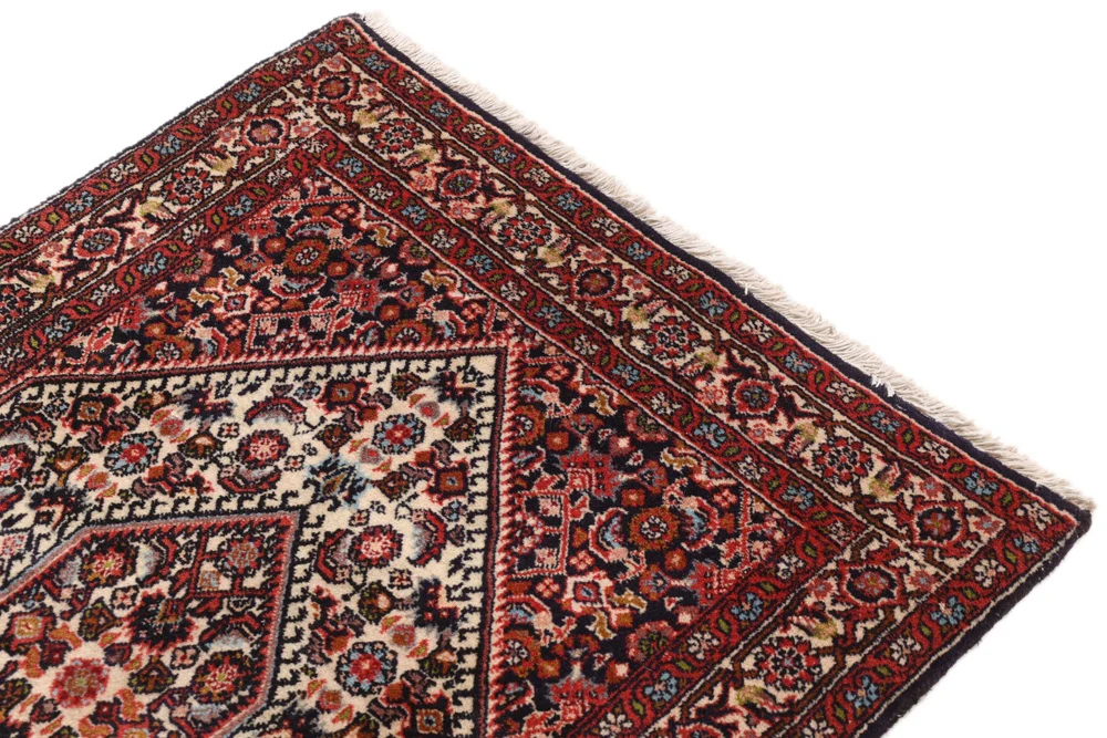 Persisk teppe - Bijar - 102 x 70 cm - rust