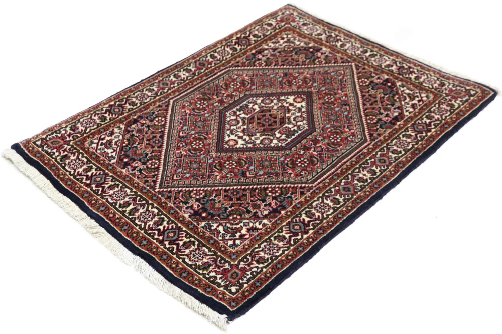 Persisk teppe - Bijar - 103 x 77 cm - rust