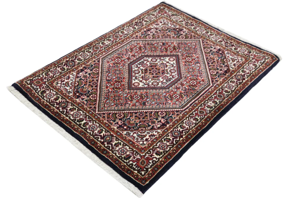 Persisk teppe - Bijar - 103 x 77 cm - rust